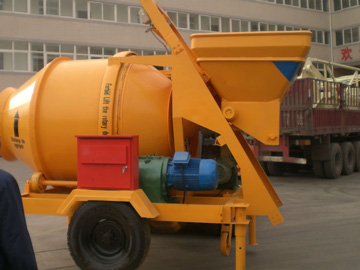 JZC750 large portable concrete mixer