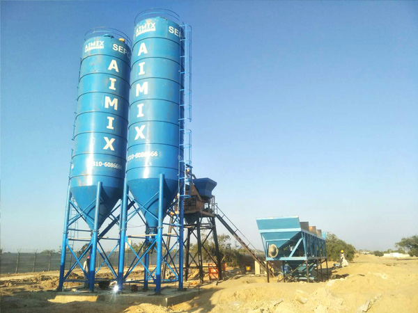 Aimix cement silo in Pakistan 5