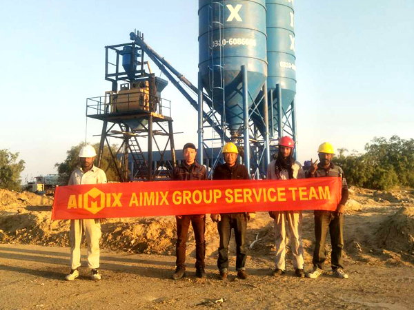 Aimix cement silo in Pakistan 6
