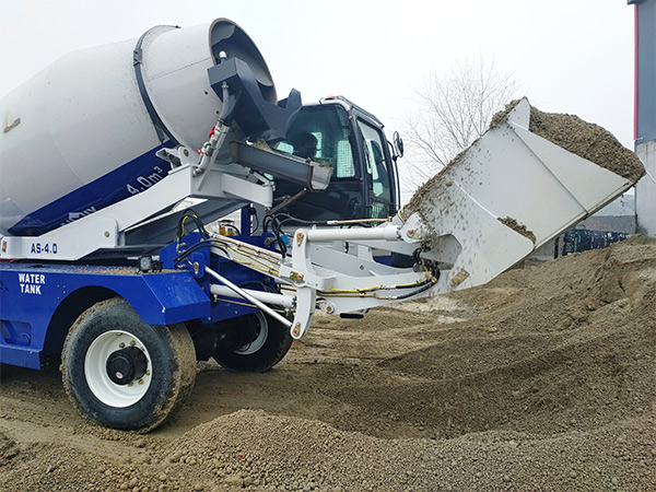 Self Loading Concrete Mixer Truck Hot Sale All Over the World