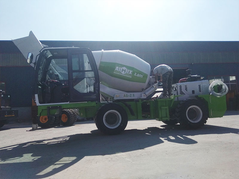 AIMIX AS2.6 self load mixer to the Philippines