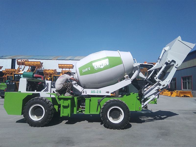 AIMIX AS2.6 self load mixers to the Philippines