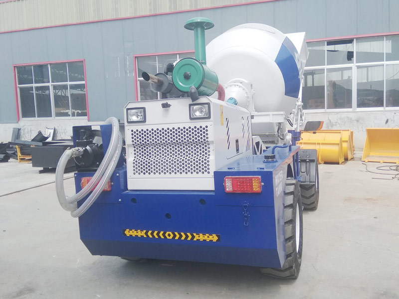 AIMIX AS1.8 self loading concrete mixer sent to Russia