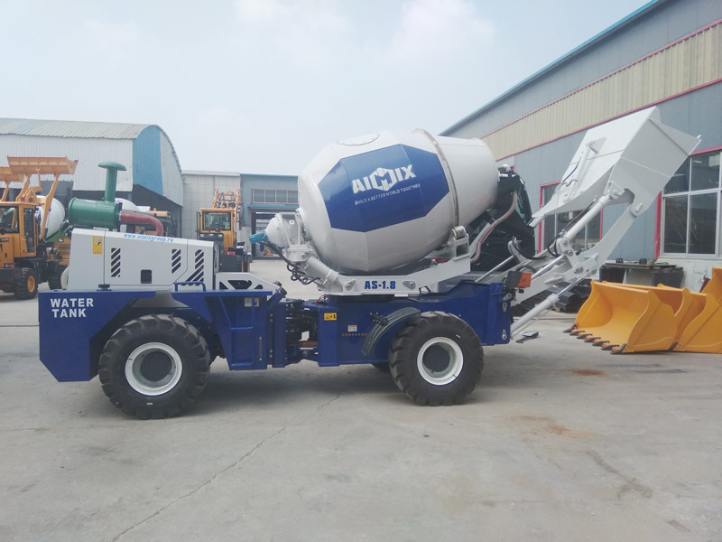 AIMIX AS1.8 self loading mixer sent to Russia
