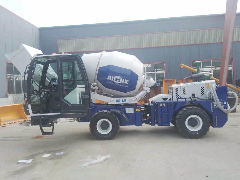 AS1.8 self loading mixer sent to Russia