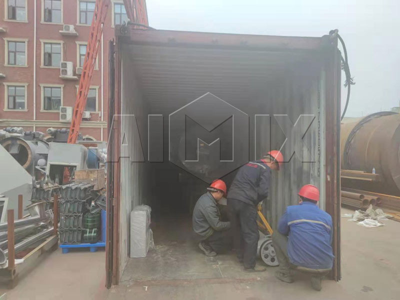 3ton dry mortar plant loading