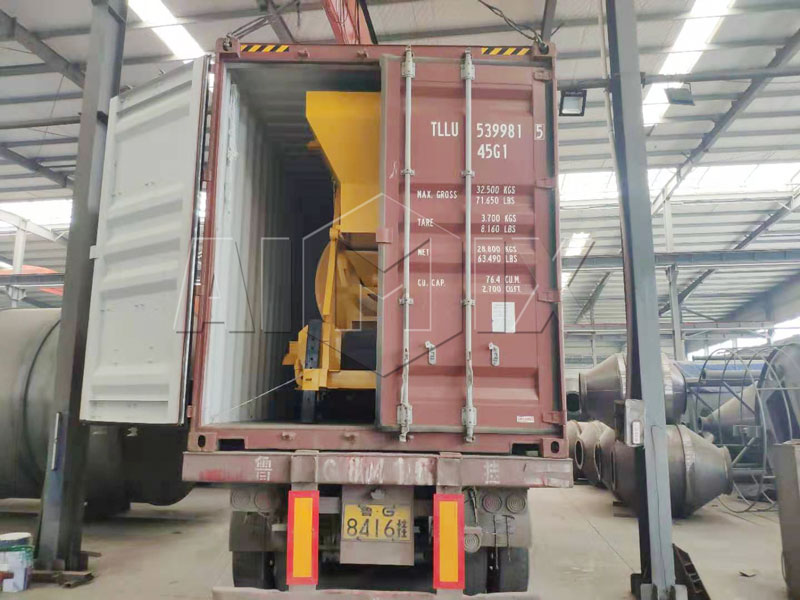 Tilting Drum Concrete Mixer Exported to Kenya